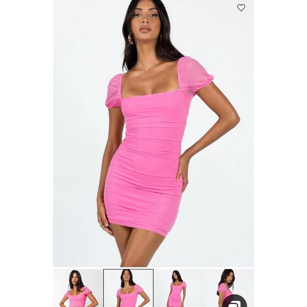 Charvi mini dress pink princess polly